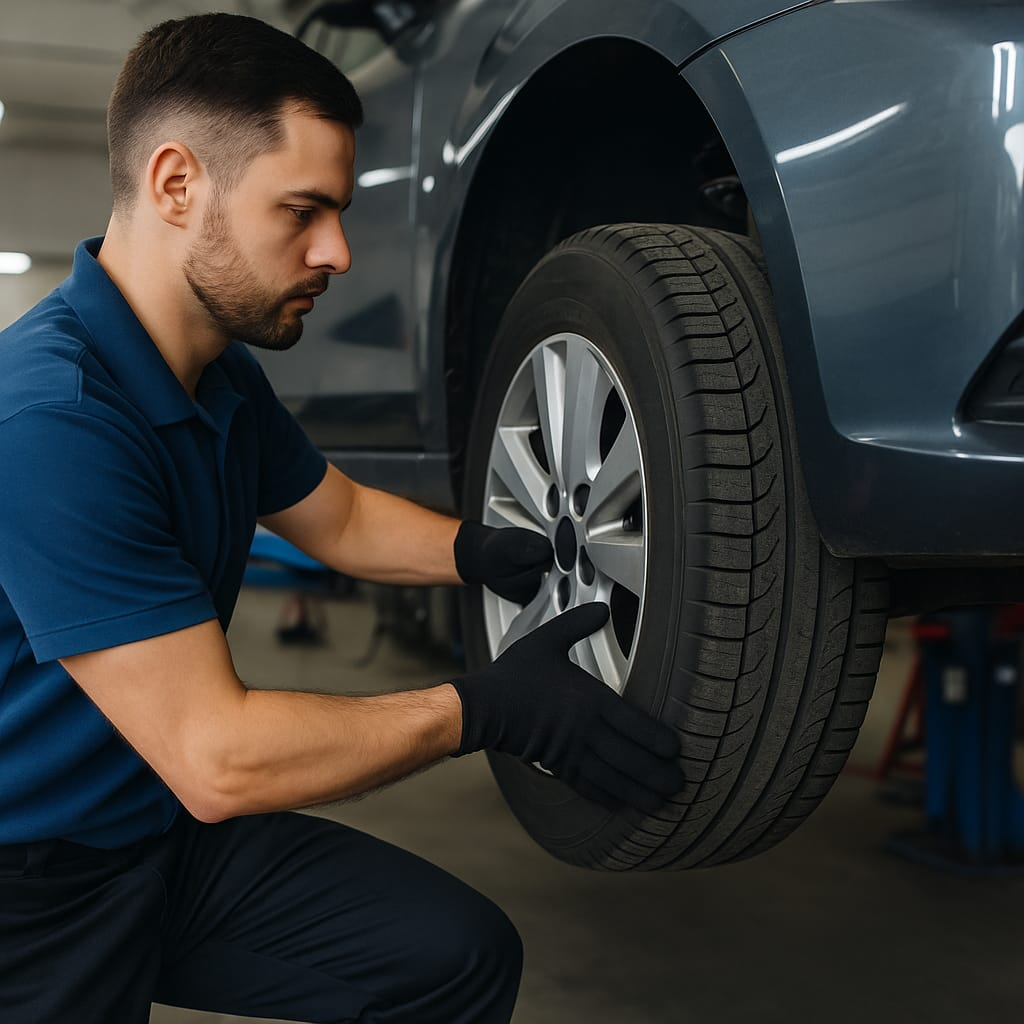 Best tyre and wheel alignment shop in chemmad